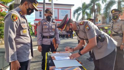 Kapolda Malut Mutasi Lima Pejabat Polres Ternate