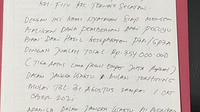 Peras Warga Rp 354 Juta, Konsultan dan Tenaga Ahli di BWS Diproses Hukum