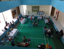 Donor Darah dan Vaksinasi Turut Meriahkan Hari Jadi IKA-FATEK Unkhair