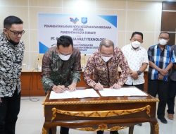Target Genjot PAD, Wali Kota Ternate MoU dengan Pihak Ketiga
