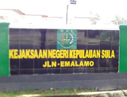 Dua Mantan Pejabat di Sula Jadi Tersangka Dugaan Korupsi