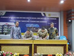HARITA Nickel dan Unkhair Mantapkan Kerjasama