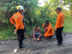 Tim SAR Temukan Pemuda yang Hilang di Gunung Dukono