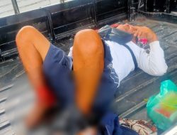 Ditabrak di Jalan Raya, Kaki Seorang Warga Nyaris Putus