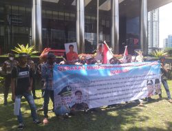 Mahasiswa Adukan Trio Kasuba dan Seorang Ketua Partai ke KPK