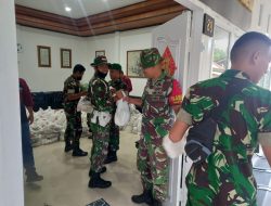 Kodim Tobelo dan Artha Graha Bantu Korban Gempa