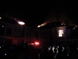 Api Diduga Bersumber Dari Ruangan Sekda Halmahera Selatan