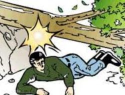 Batang Pohon Kering di Tepi Jalan Renggut Nyawa Seorang Pria