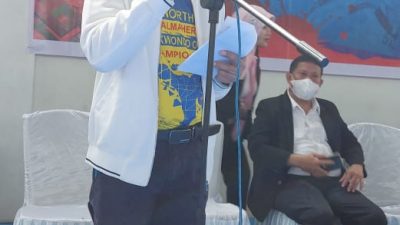 Lomba Taekwondo Meriahkan HUT Halmahera Utara