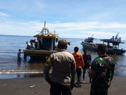Kapal Tenggelam di Perairan Ternate, 14 Nelayan Diselamatkan