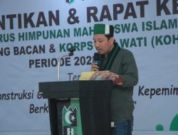 Ketum Badko HMI: Basmi Miras tidak Boleh Pilih Kasih