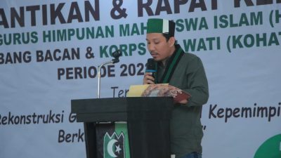 Ketum Badko HMI: Basmi Miras tidak Boleh Pilih Kasih
