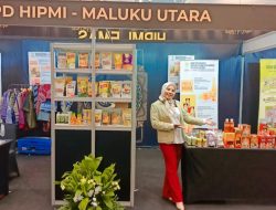 Laris, HIPMI Malut Promosikan Kenari, Tenun dan Kamplang di Jakarta