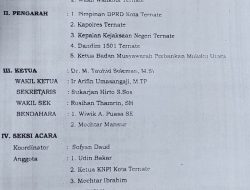 Ternyata Wali Kota Ternate Ketua Panitia Haornas