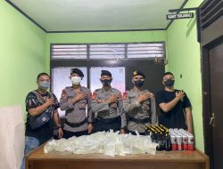 Polisi Amankan Miras, Pelaku Diproses Hukum