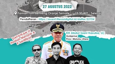 Konten Kreator Bakal Kumpul di Taman Film Benteng Oranje