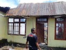 Rumah Milik Seorang Dosen Unkhair Ludes Terbakar