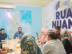Ke Kantor Nuansa Media Grup, Kepala Disarpus: Peran Media Sangat Penting