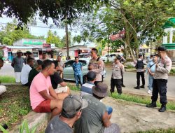 Gelar Jumat Curhat, Kapolres Halmahera Barat Dengarkan Keluhan Sopir Lintas