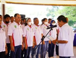 Wabup Djufri Muhammad Nahkodai Askab PSSI Halbar