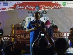 Bupati Halbar Bersama Komunitas Nobar Webinar Literasi Digital