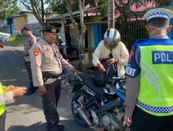 Operasi Keselamatan Hari Keempat, Polres Halbar Jaring 40 Pelanggar Lalu Lintas