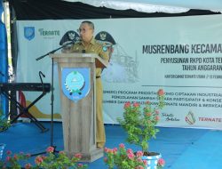 Wali Kota Ternate Minta Camat dan Lurah Aktif Blusukan