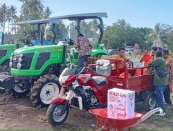 Kelompok Tani di Halmahera Utara Dapat Bantuan Viar dan Traktor