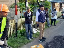 Jalan Berlubang di Kota Ternate Mulai Diperbaiki