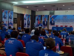 Gelar Rapimda, Ketua Demokrat Malut: Harus Berjuang dan Bekerja Keras