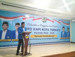 Sering Mangkir, Ketua KNPI Ternate Tegaskan Wali Kota Harus Taat Hukum