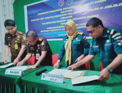 KUPP Kelas III Jailolo Teken Kerja Sama dengan Kejari Halmahera Barat