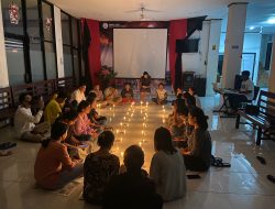 Sambut Kebangkitan Yesus Kristus, Pemuda GMIH Eben Haezer Gelar Malam Perenungan