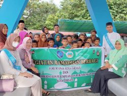 Dinas PPPA Ternate dan Forum Anak Berbagi di Panti Asuhan dan Pasar