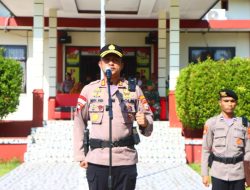 Jelang Idulfitri, Polres Halmahera Barat Gelar Apel Operasi Ketupat