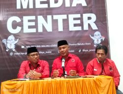 Target 12 Kursi, PDIP Resmi Daftarkan Bacaleg ke KPU Maluku Utara