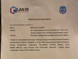 Kepala DLH Maluku Utara Usung Proper SINAR MALUT