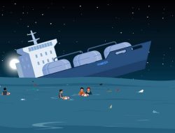 Kapal Berpenumpang 10 Orang Tenggelam di Laut Batang Dua, Ternate