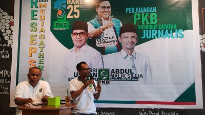 Rayakan Harlah ke 25, PKB Malut Ngopi Bareng Awak Media
