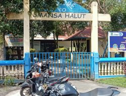 Gerbang SMAN 1 Halut Digembok, Mantan Kepsek Diduga Dalangnya