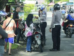 Hari Pertama Operasi Patuh Kieraha, Satlantas Polres Halbar Jaring 16 Pelanggar