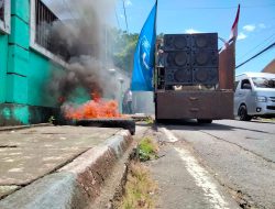 GMKI-GAMKI Demo di Bawaslu Malut, Desak DKPP Copot Adrian Yoro Naleng