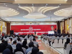 Beri Pengarahan, Menteri Yasona Sebut Warga Maluku Utara Sangat Sadar Hukum