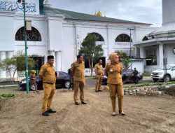 Tinjau Pembangunan Islamic Center, Bupati Sula Harap Rampung Tahun Ini