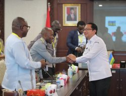 Sekjen Taufik Madjid Pimpin Diskusi dengan Delegasi Pemerintah Rwanda