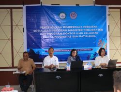 Silakan Daftar, Ini Keunggulan S2 dan S3 FPIK Unsrat Manado