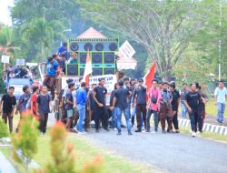 Jelang Pemilu 2024, Polres Halmahera Timur Gelar Simulasi Sispamkota