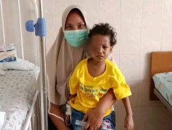 Idap Tumor Mata, Balita Asal Halbar Butuh Biaya Operasi