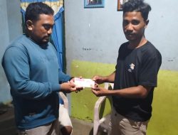 Kades Bantu Biaya Sekretariat Mahasiswa Sidanga di Ternate