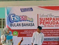 Himapro Bahasa Indonesia ISDIK Kie Raha Gelar Festival Bulan Bahasa